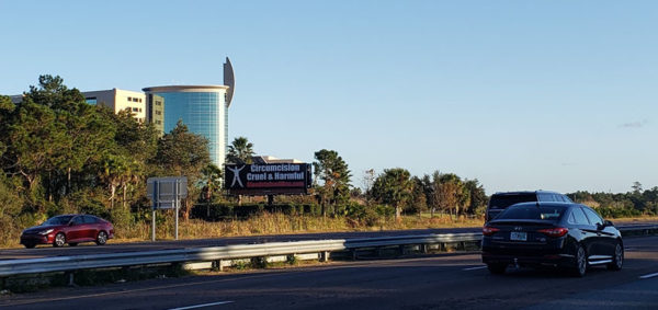 Daytona Beach Billboard – Circumcision: Cruel & Harmful