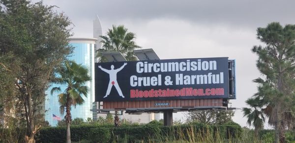 Daytona Beach Billboard – Circumcision: Cruel & Harmful