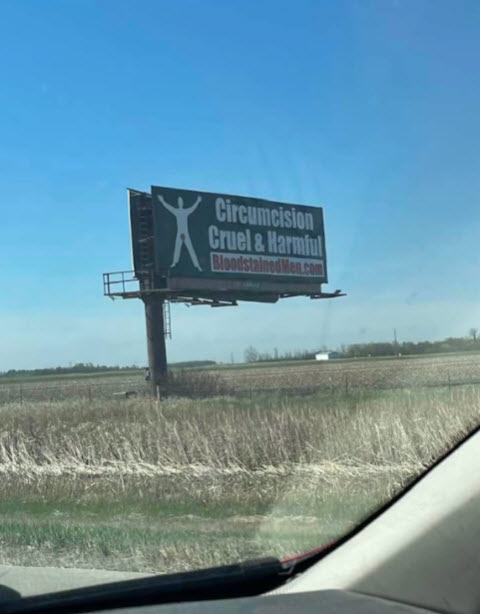 Fargo Fargo Billboard – Circumcision: Cruel & Harmful