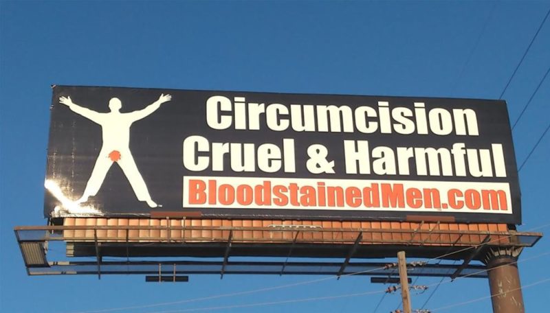 Montgomery, AL Billboard – Circumcision: Cruel & Harmful