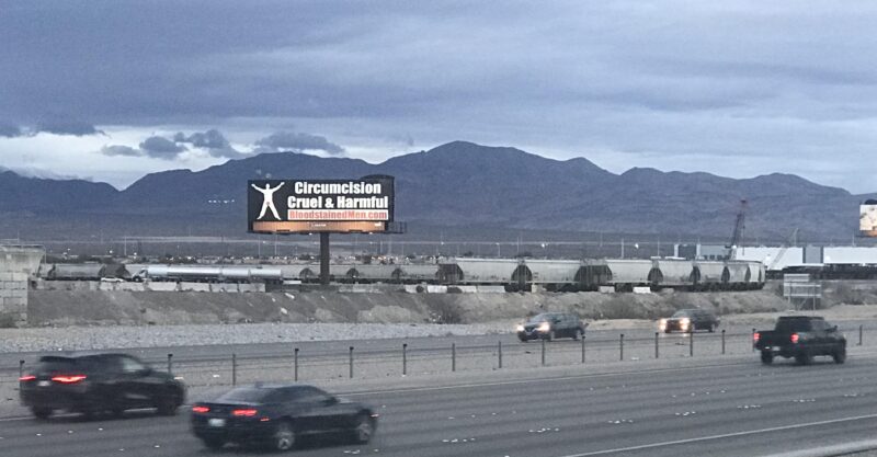 North Las Vegas Billboard – Circumcision: Cruel & Harmful