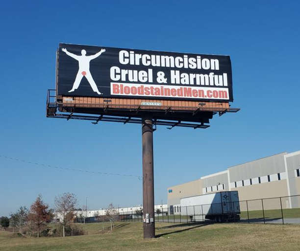 Ocala, FL Billboard – Circumcision: Cruel & Harmful