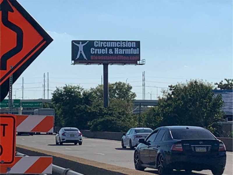 Philadelphia Billboard – Circumcision: Cruel & Harmful