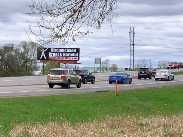 StCloud St. Cloud Billboard – Circumcision: Cruel & Harmful