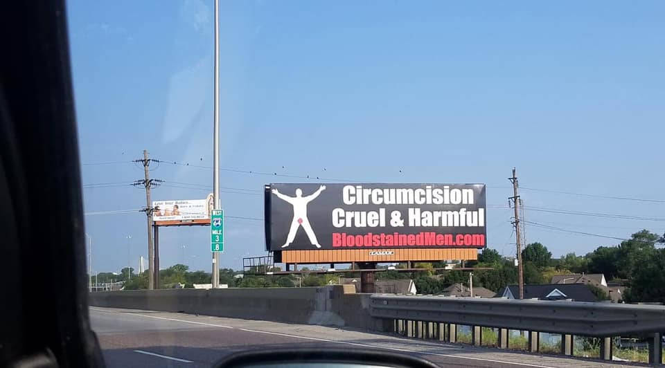St. Louis Billboard – Circumcision Cruel & Harmful